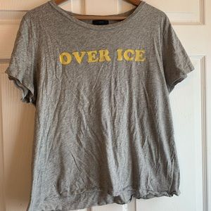 GUC J. Crew “Over Ice” boxy tee